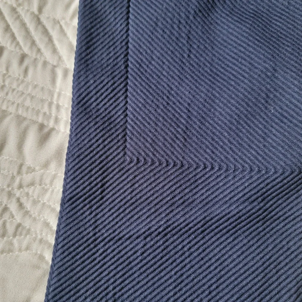 NWT SPANX Blue Rib Seamless Leggings‎ in Navy Haze Size Small
